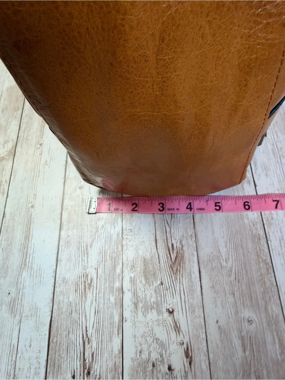 Frye made distressed
